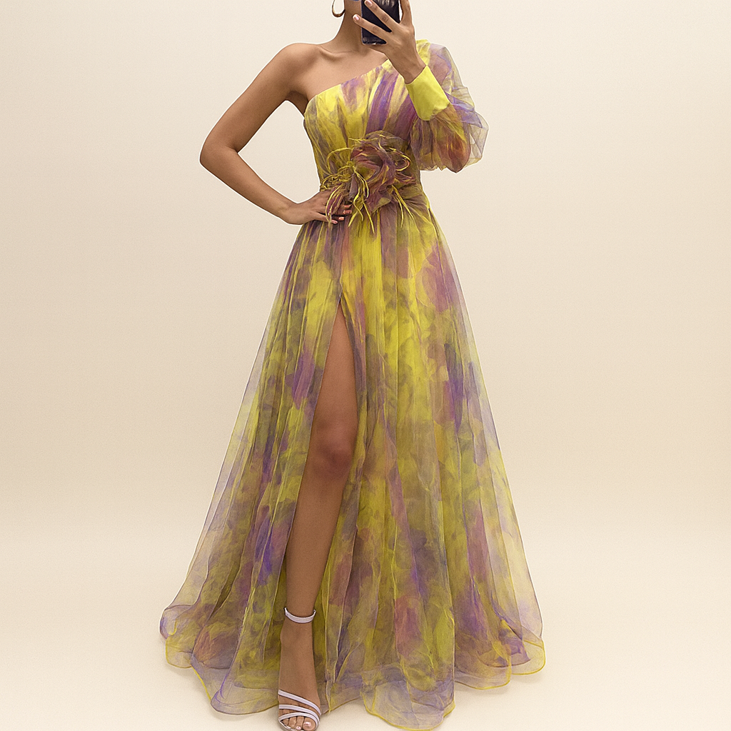 Althea - Elegant off-shoulder dress