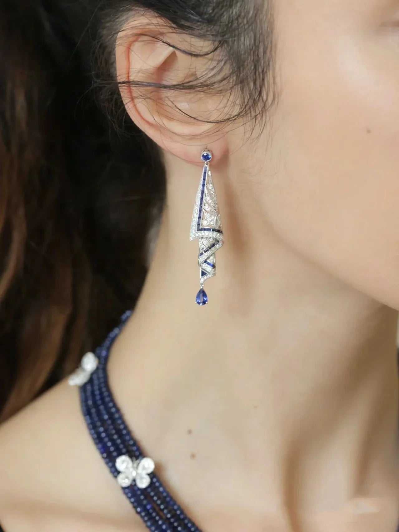 GemAura™ | Vintage Silver Earrings