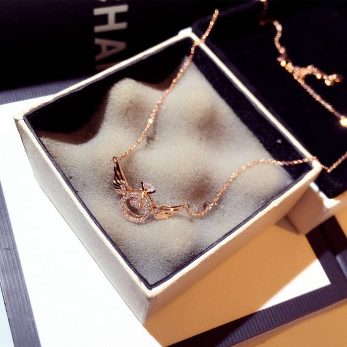 AngelLove™ | Angel Wings Pendant Necklace