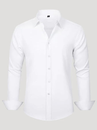 LUCIEN | LA CHEMISE ÉLÉGANCE AIGUISÉE SANS REPASSAGE