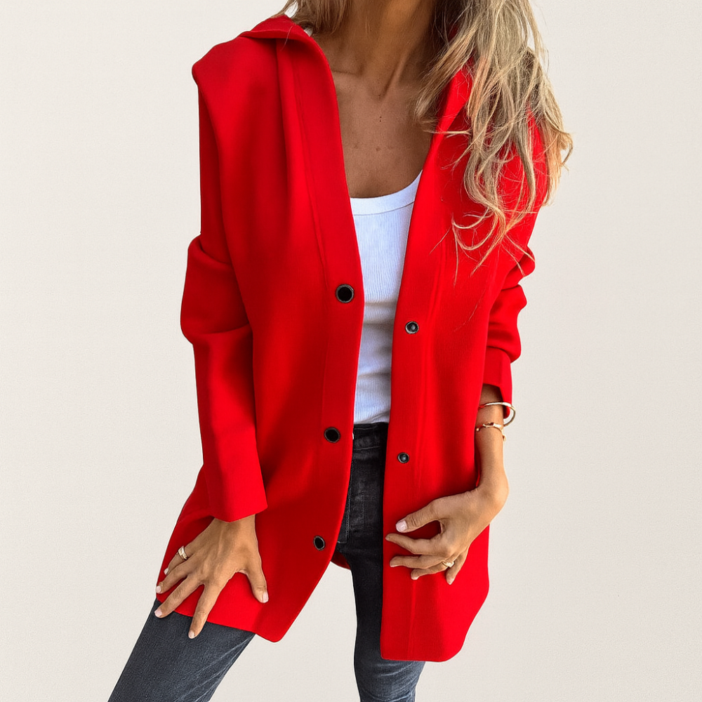 | Comfortable hoodie with kangaroo pocket