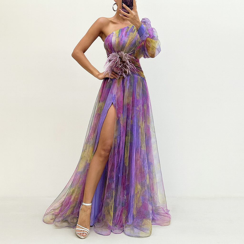 Althea - Elegant off-shoulder dress