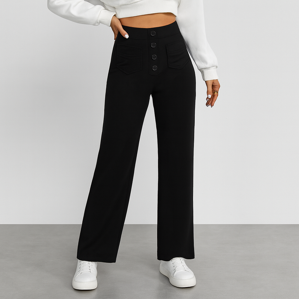 Diana™ | Stylish & elastic high-waisted pants