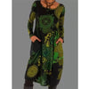 Ninalo | Elegant dress with ethnic pattern