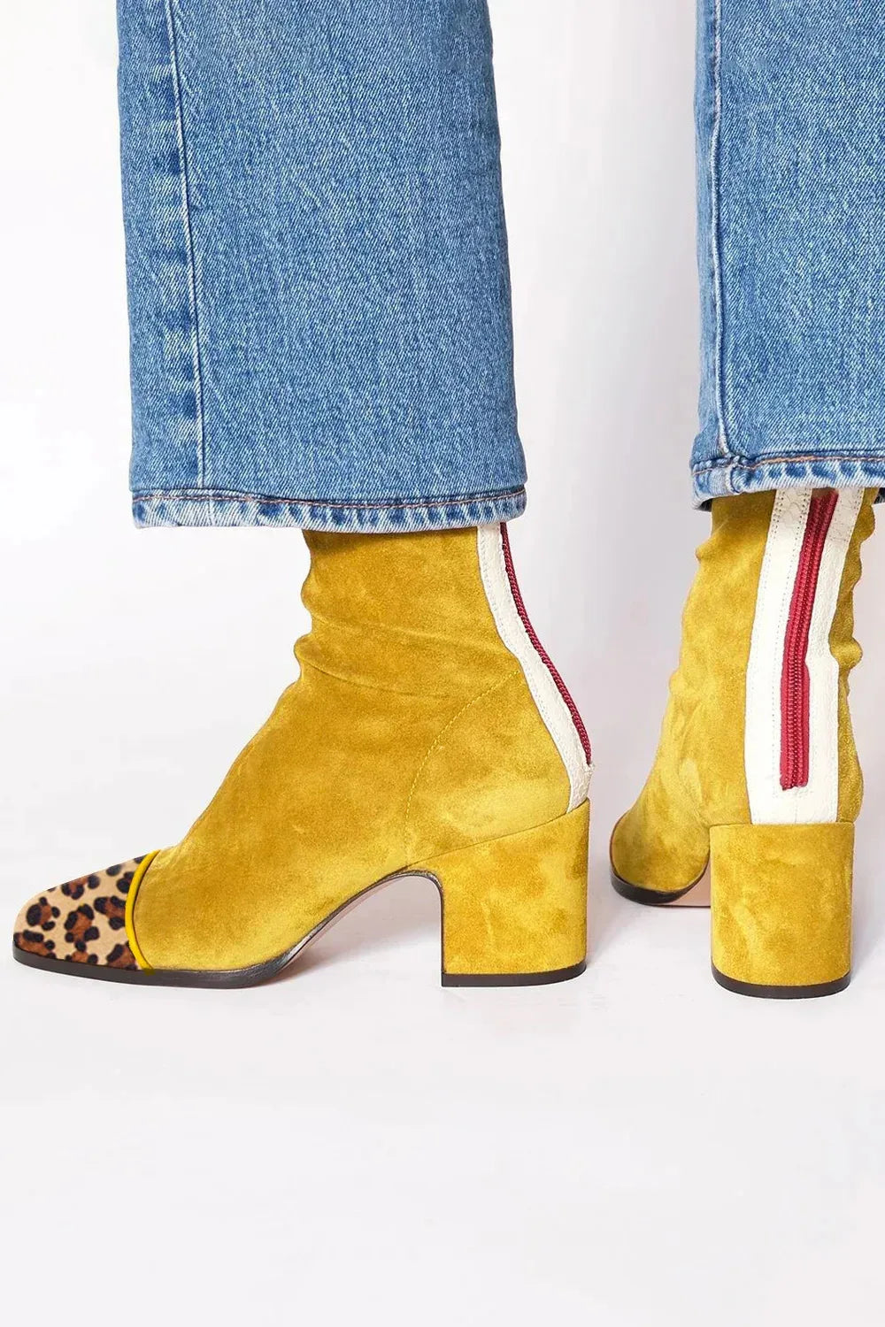 ELARA | BOTTINES SUÉDÉES ÉLÉGANCE CLASSIQUE