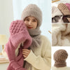 WarmHat™ | Warm knitted hat and scarf for women