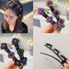 BarClips™ - Barrette with crystal flower (4+4 FREE)