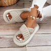 Slipcot™ | Cotton linen slippers