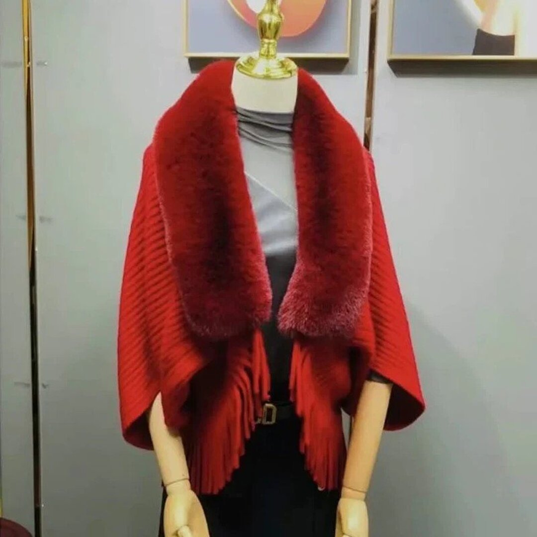 LuxeWarm™ | Elegant knitted scarf for women